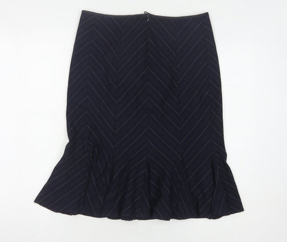 Marks and Spencer Women's Black Trumpet Skirt Size 12
