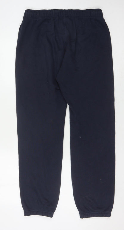 Mens UK Size M Champion Regular Fit Sweatpants Black Trousers
