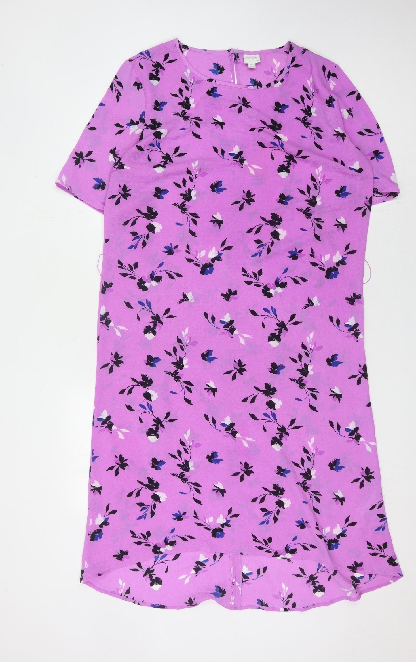 Jacqueline de Yong Women's Pink Floral Dress Size 12