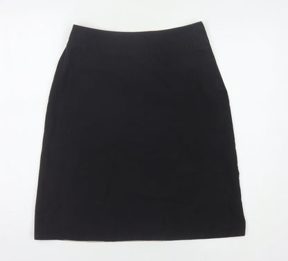 ELLE Women’s Black Pencil Skirt S - Classic Workwear