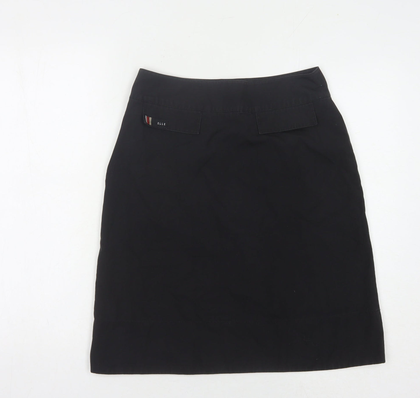 ELLE Women’s Black Pencil Skirt S - Classic Workwear
