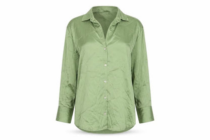 Womens UK Size XS Zara Green  Button-Up