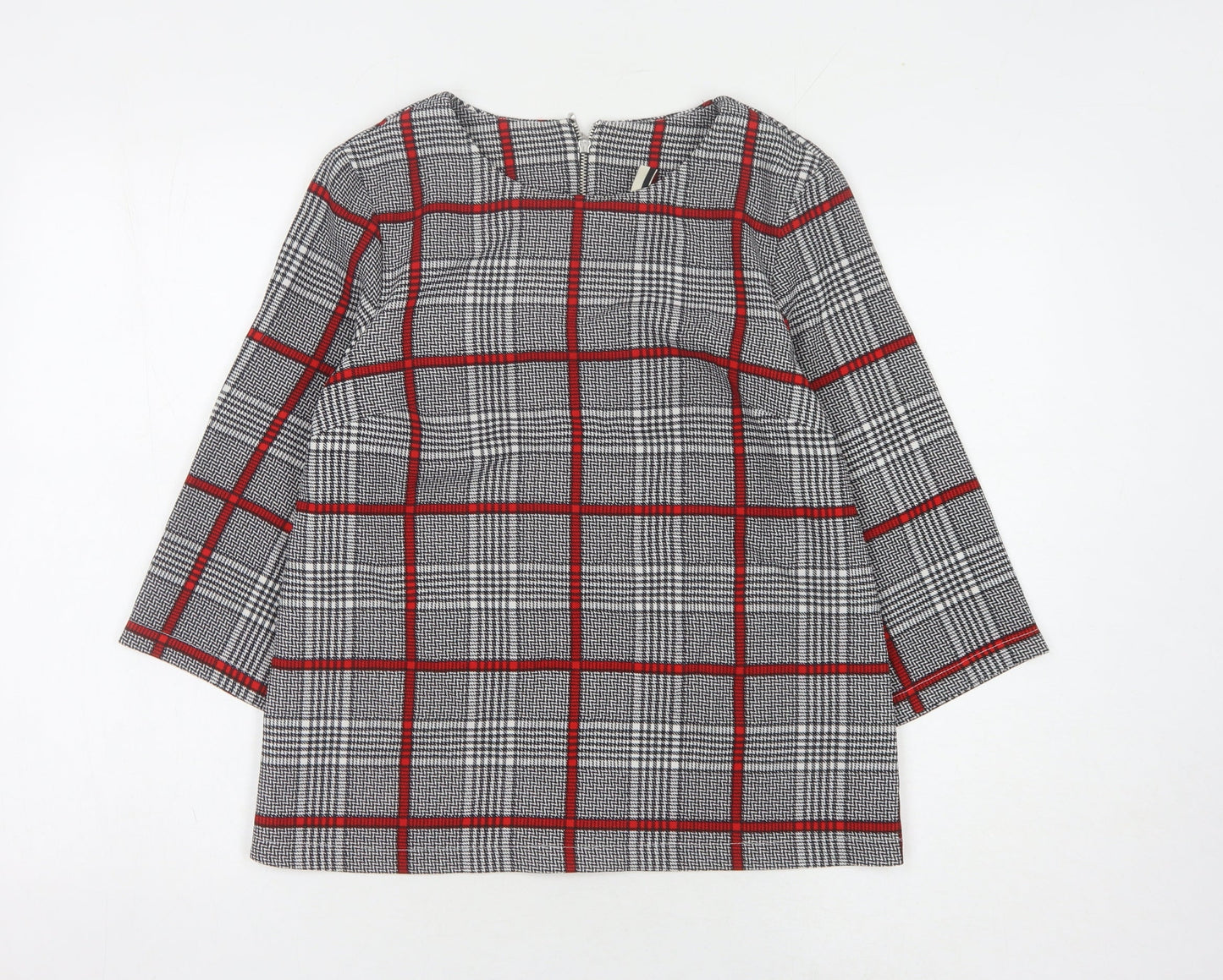 Womens UK Size 8 Topshop Grey  Blouse
