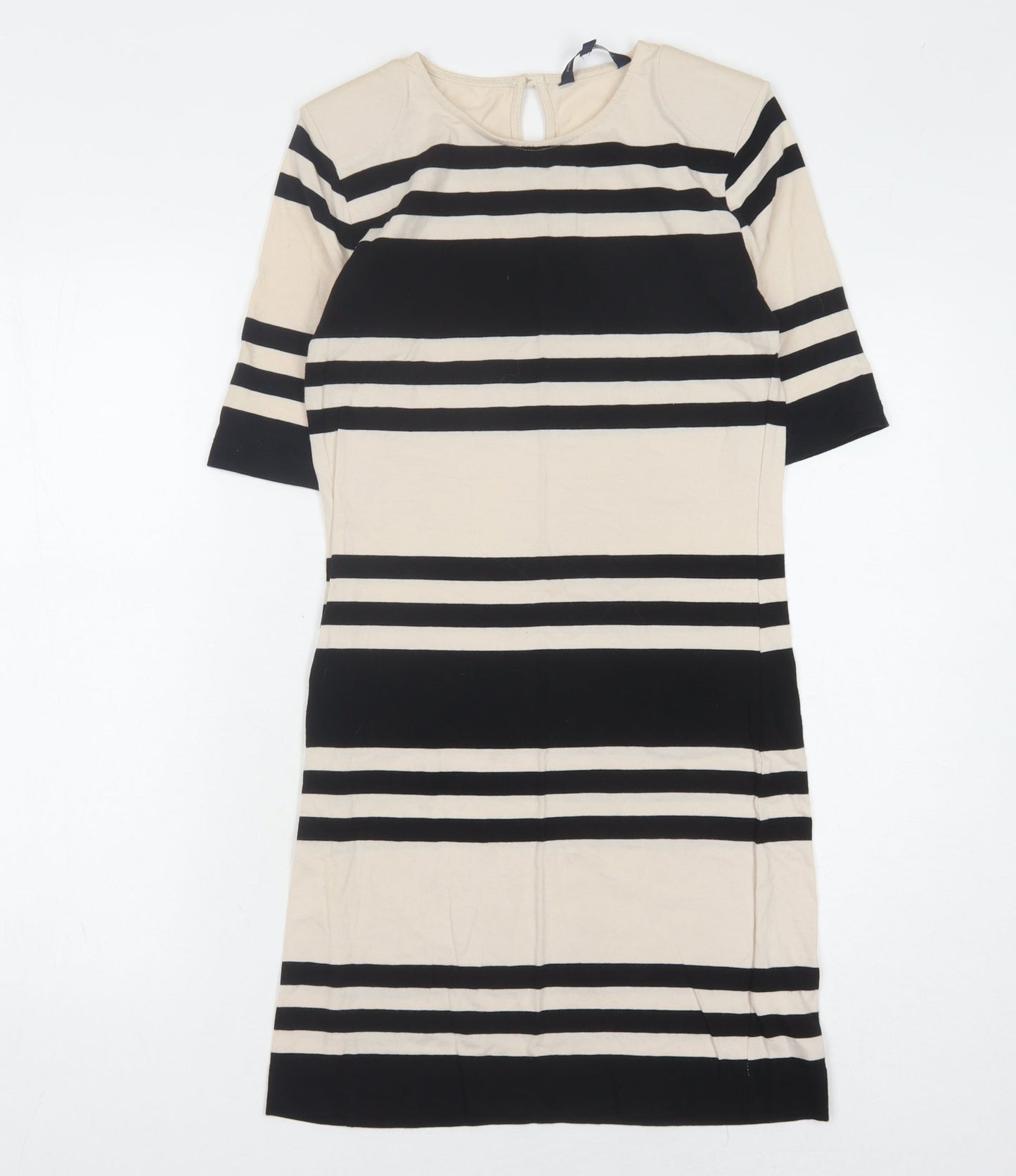 French Connection Women's Multicoloured Striped Sheath Dress