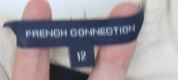 French Connection Women's Multicoloured Striped Sheath Dress