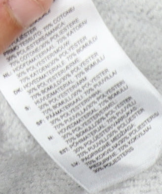 Adidas Women's Grey Logo Sweatshirt S