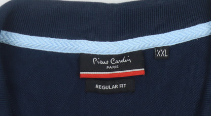 Pierre Cardin Men's Multicoloured Polo Shirt 2XL Regular Fit