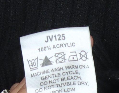 Premier Man Men's Black Full Zip Jumper - M