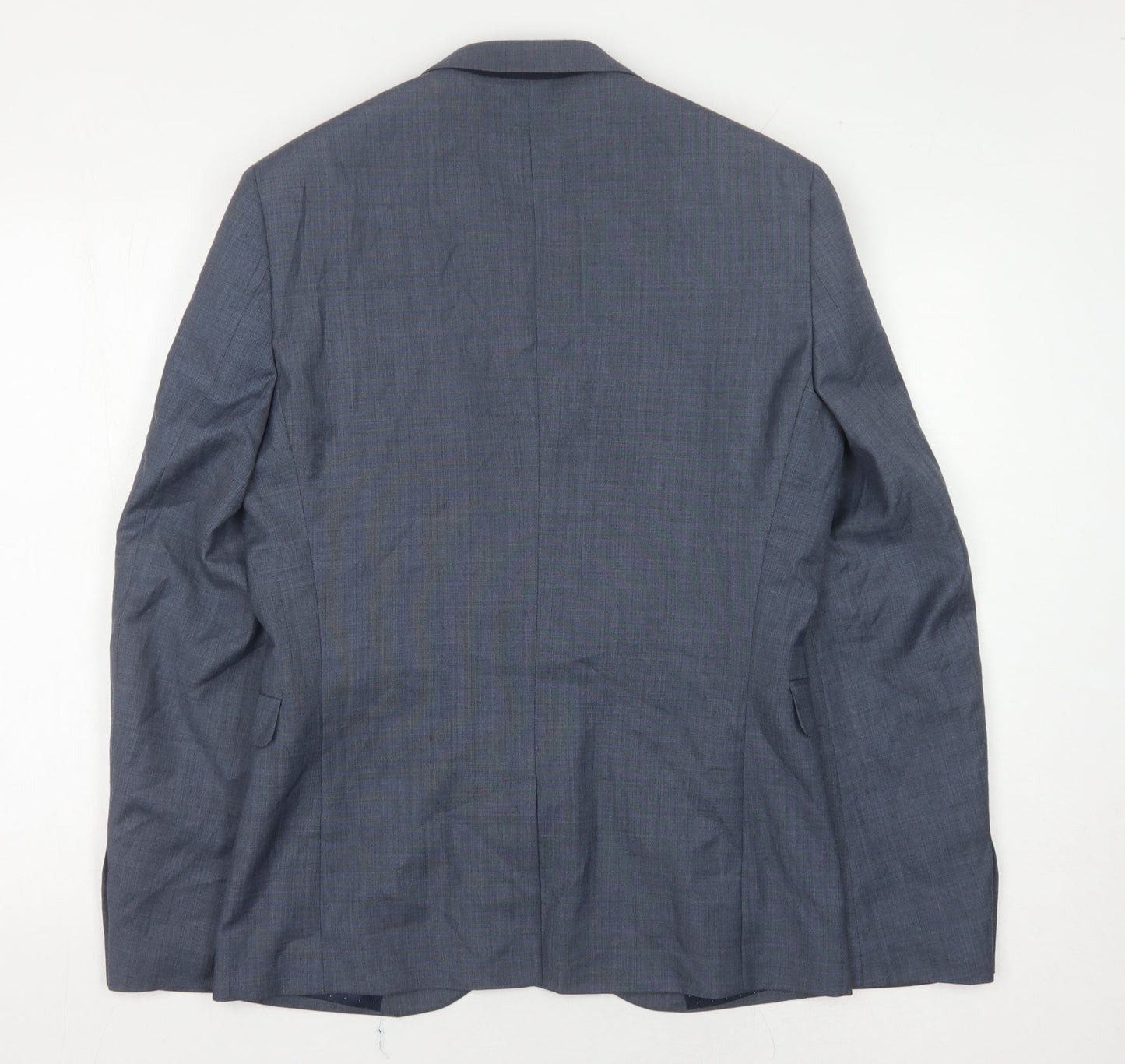 Next Men's Blue Blazer Jacket, Size 38, Regular Fit