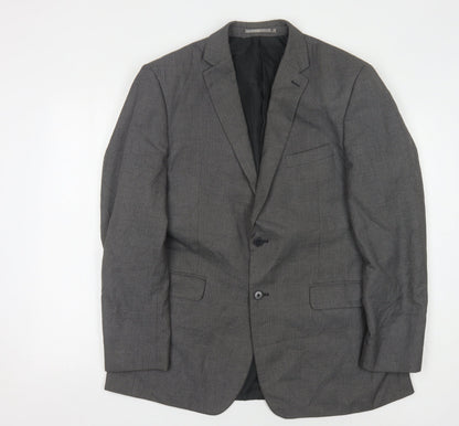 Mens UK Size 42 Scott & Taylor Regular Grey Suit Jacket