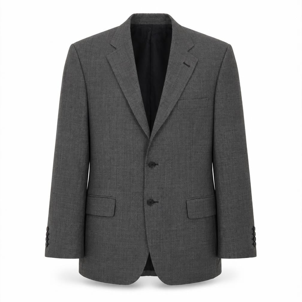 Mens UK Size 40 Jeff Banks Regular Grey Suit Jacket