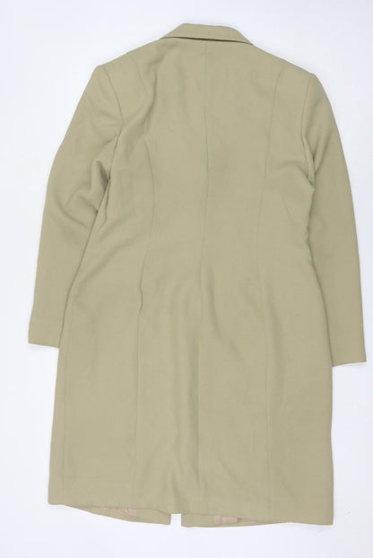 Mila Paoli Women Beige Long Blazer Size 14