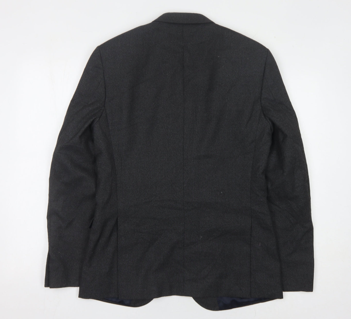 Mens UK Size 38 Burton Regular Grey Suit Jacket