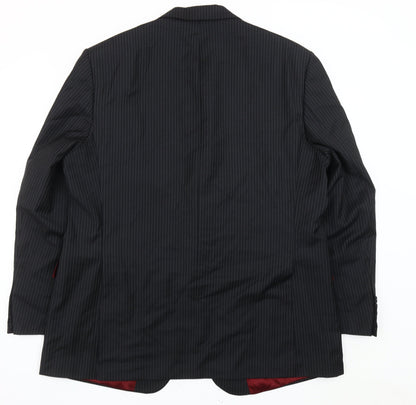 Mens UK Size 46 Marks and Spencer Regular Black Suit Jacket