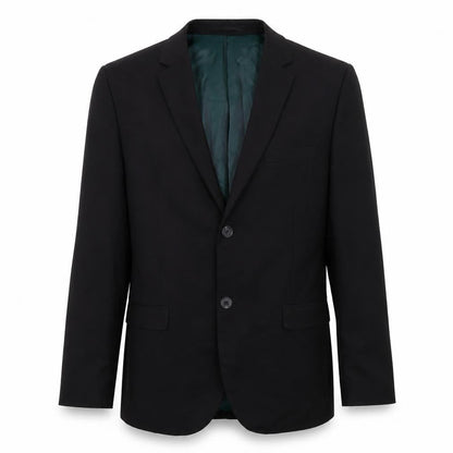 Mens UK Size 42 Topman Regular Black Suit Jacket