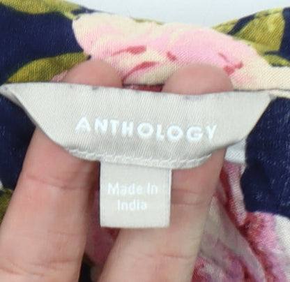 Anthology Women's Multicoloured Size 24 Floral Blouse