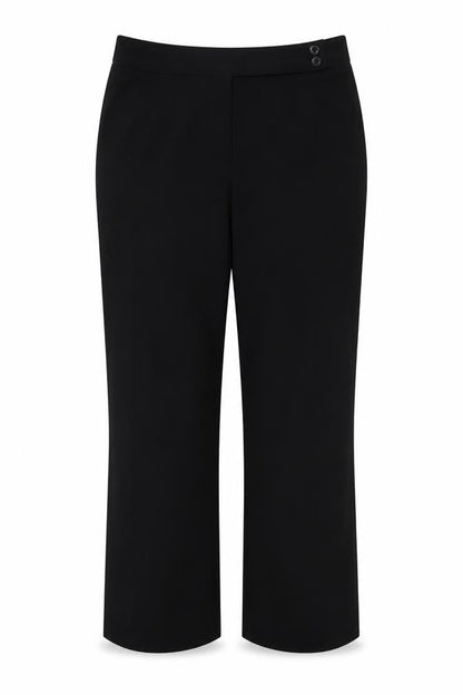 Womens UK Size 16 BHS Regular Fit  Black Trousers