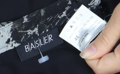 Basler Womens Multicolour Floral Midi Flare Skirt Size 16