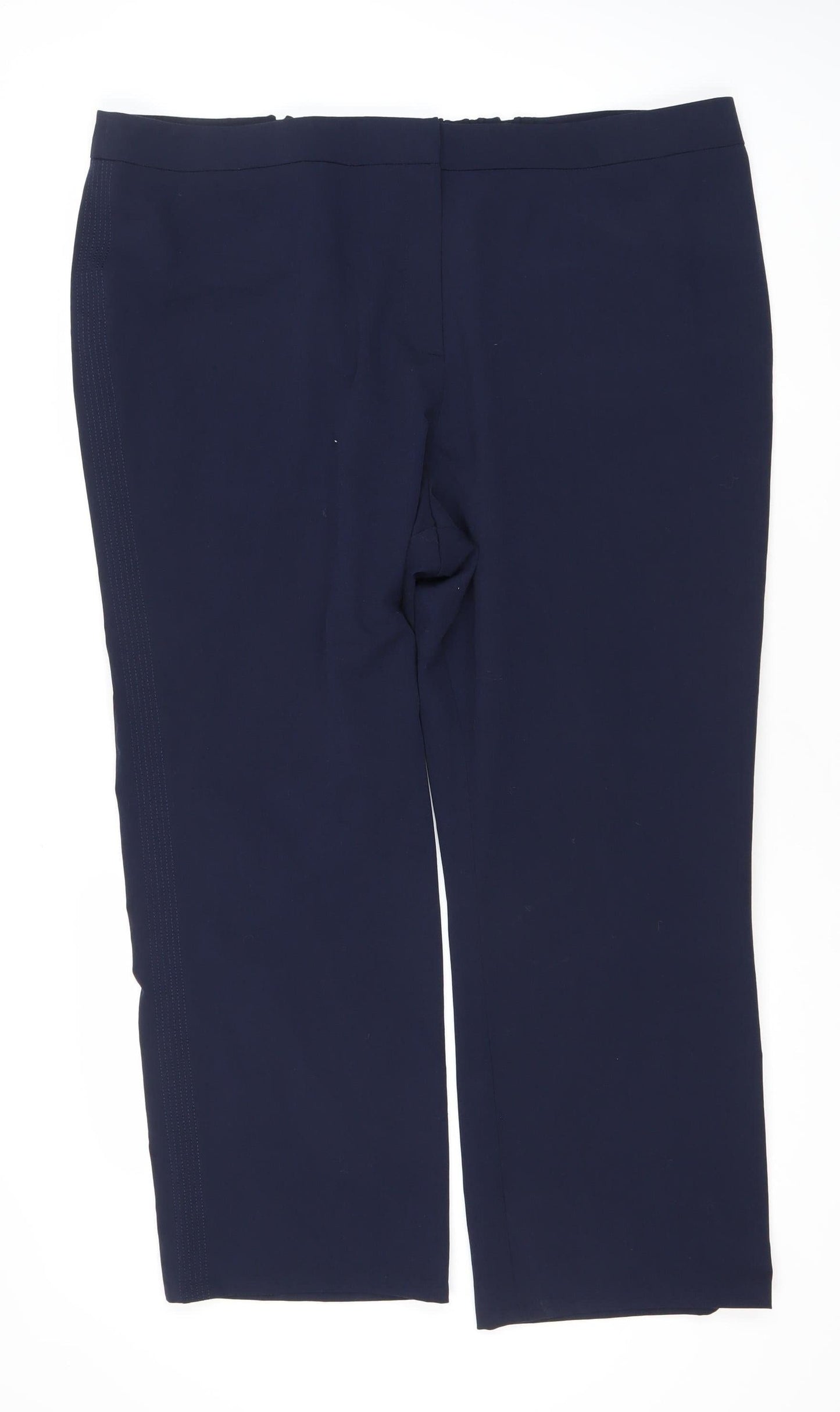Capsule Women's Blue Trousers, Size 24