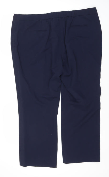 Capsule Women's Blue Trousers, Size 24
