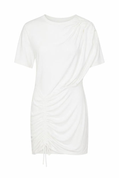 Zara Women White Dress Size 8 Polyester