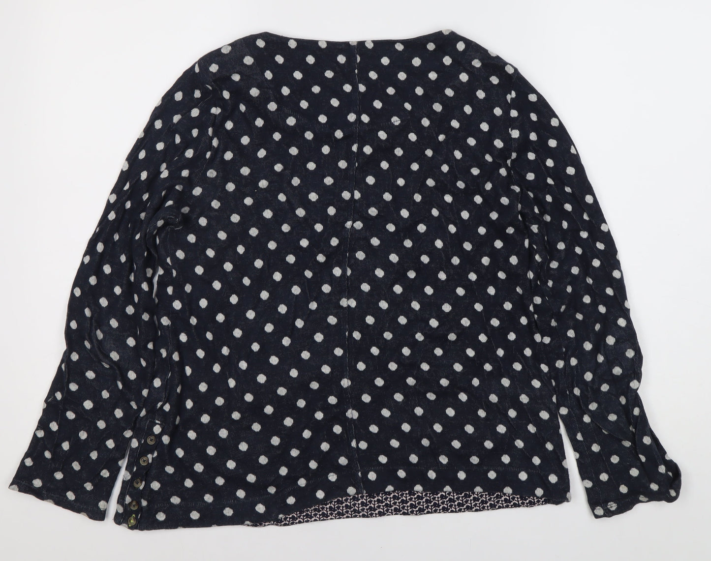 Womens UK Size 10 White Stuff Blue Basic Blouse