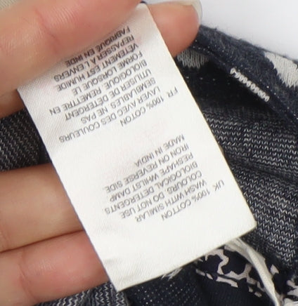 Womens UK Size 10 White Stuff Blue Basic Blouse