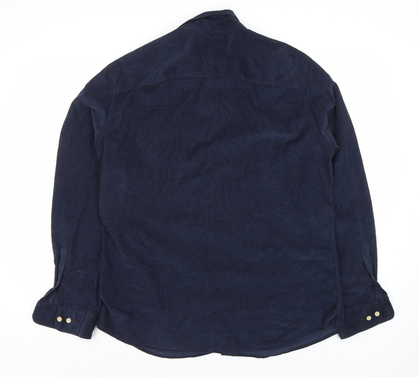 Jack & Jones Men's Blue XL Long Sleeve Button-Up Shirt