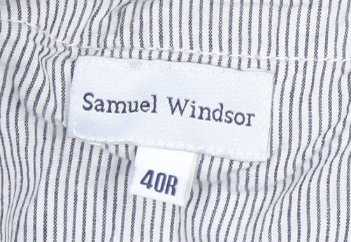 Samuel Windsor Beige Men's Corduroy Trousers 40R