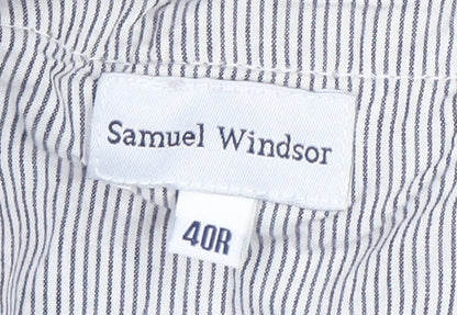 Samuel Windsor Beige Men's Corduroy Trousers 40R