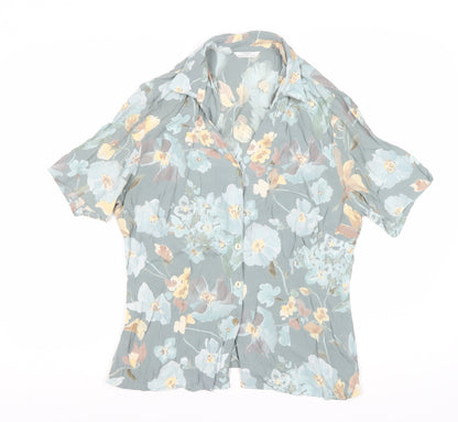 Womens UK Size 16 Marks and Spencer Blue  Blouse