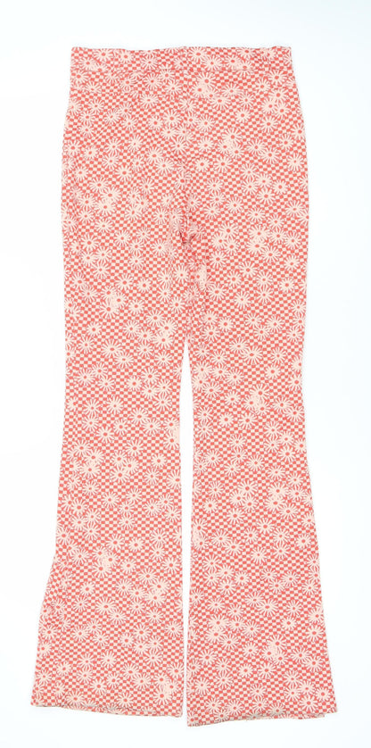 Womens UK Size M Zara   Multicoloured Trousers