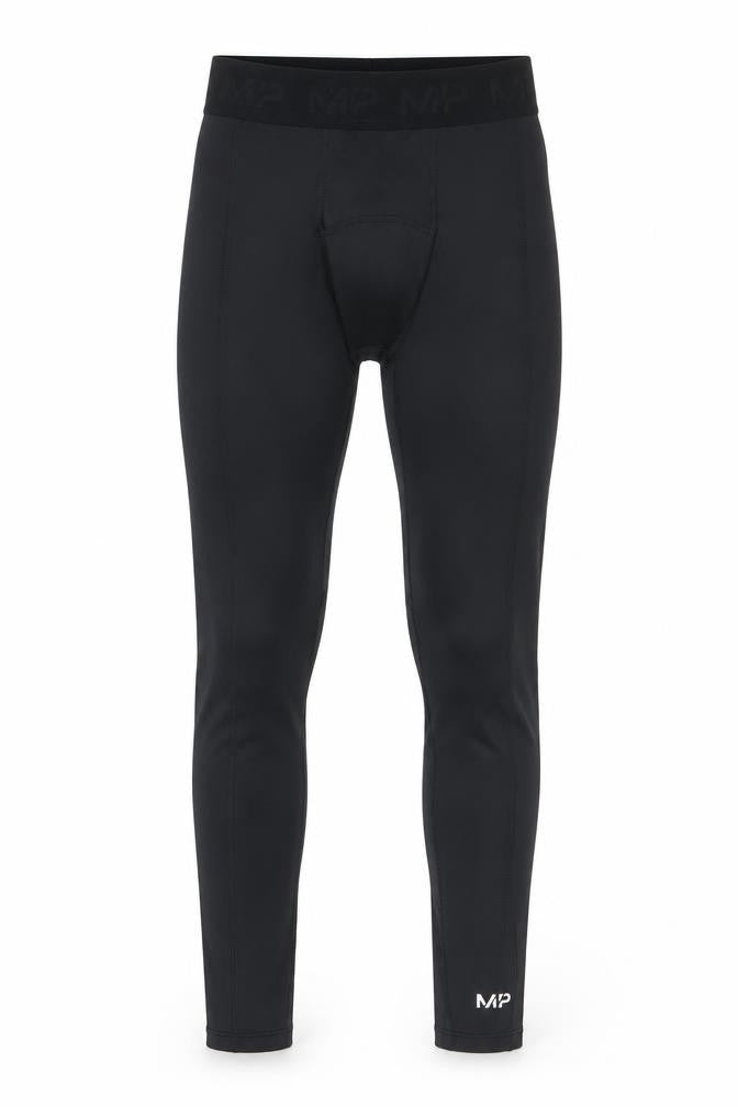Mens UK Size S MP Athletic Fit Compression Black Leggings