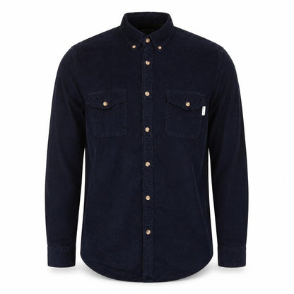 Shore Leave Men’s Blue Cotton Button-Up Shirt M