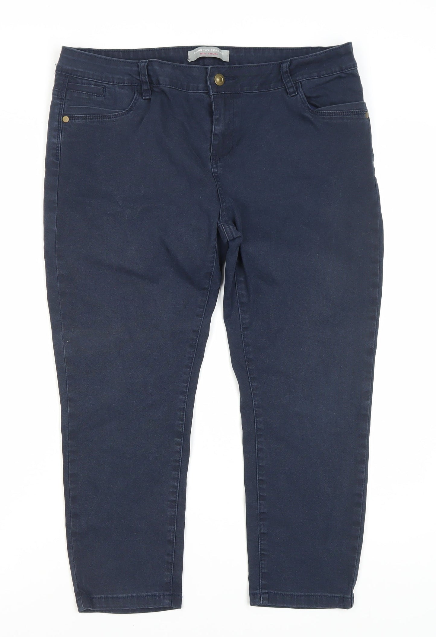 Dorothy Perkins Women's Blue Straight Jeans Size 16