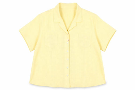 Womens UK Size 14 Bonmarche Yellow  Button-Up