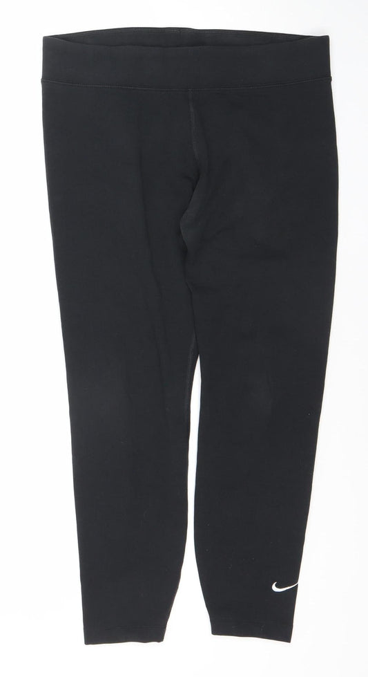 Nike Women's Black Leggings L - Activewear Slim Fit