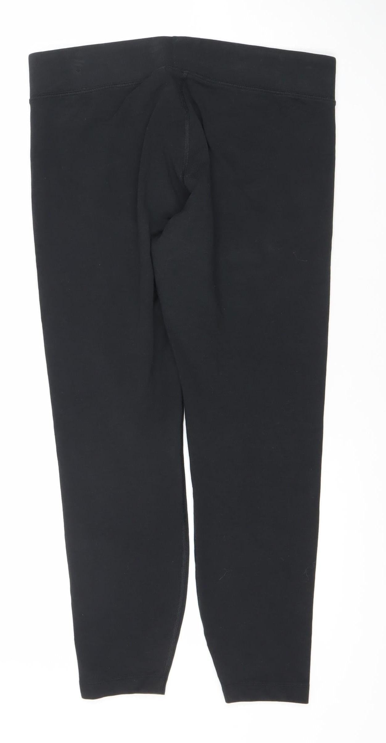 Nike Women's Black Leggings L - Activewear Slim Fit