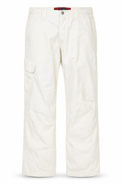 Mens UK Size 36 AJ Arma Kani Slim Fit Straight Ivory Jeans