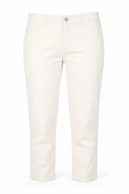 Womens UK Size 8R Gap Slim Fit Chino Beige Trousers