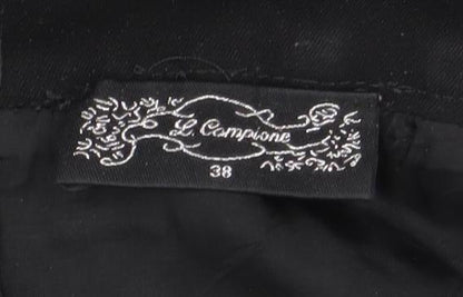 L Compione Women's Black Pencil Skirt Size 10