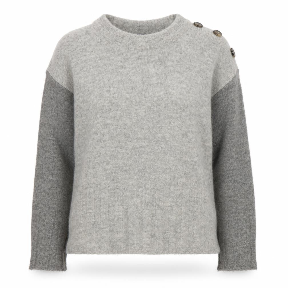 Womens UK Size M Marks and Spencer Grey Pullover Jumper