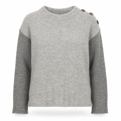 Womens UK Size M Marks and Spencer Grey Pullover Jumper