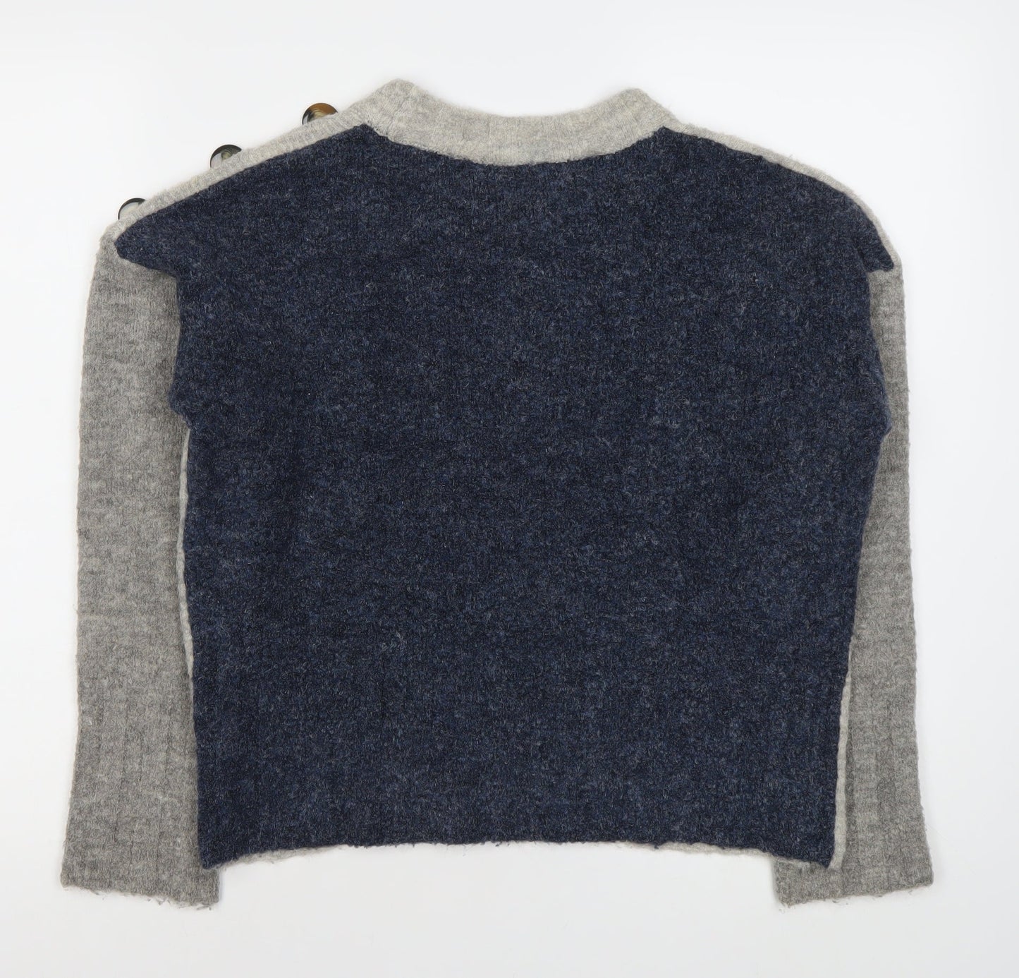 Womens UK Size M Marks and Spencer Grey Pullover Jumper