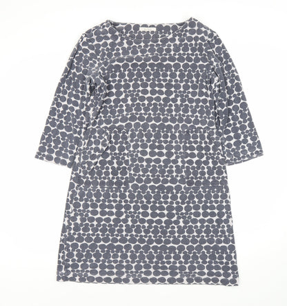 White Stuff Women's Multicoloured Shift Dress Size 10
