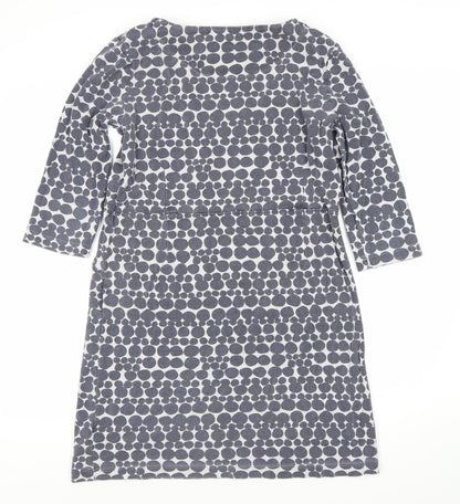 White Stuff Women's Multicoloured Shift Dress Size 10