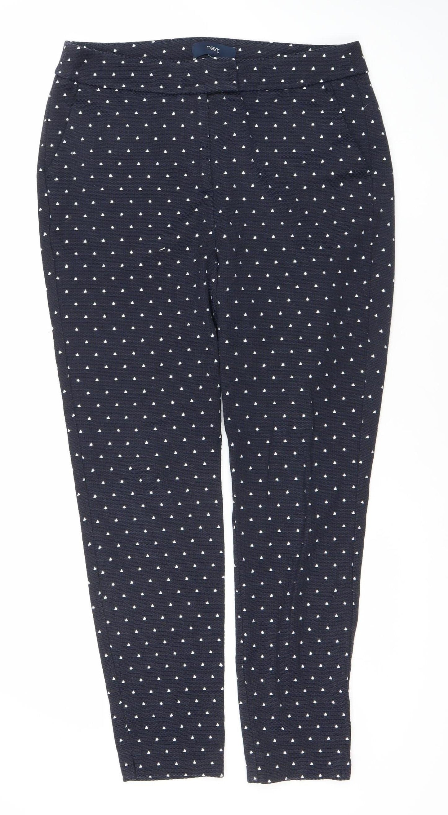 Womens UK Size 12 NEXT   Black Trousers