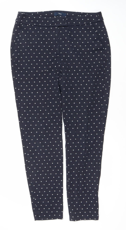 Womens UK Size 12 NEXT   Black Trousers