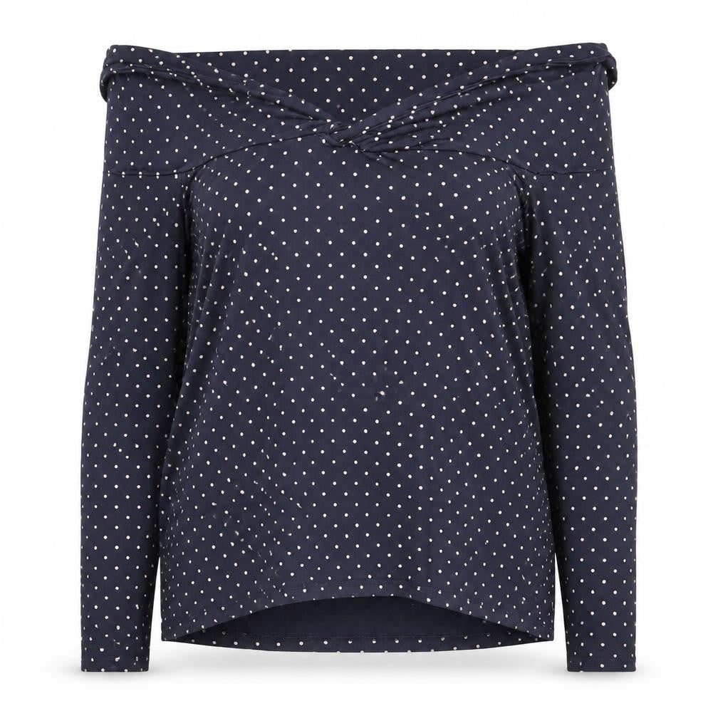 Womens UK Size 22 Bonmarche Blue Basic Blouse