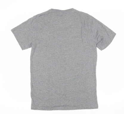Pierre Cardin Men's Grey S Logo T-Shirt